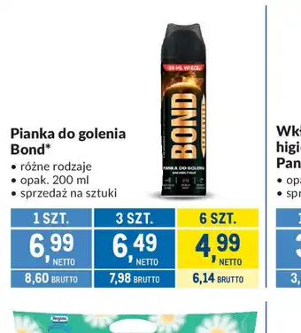 Makro Pianka do golenia Bond oferta