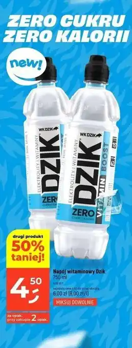 Dealz Napój witaminowy zero Wk Dzik oferta