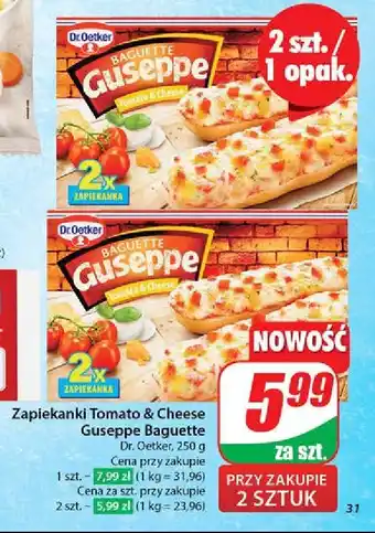 Dino Zapiekanka ser-pomidor Dr. oetker guseppe oferta