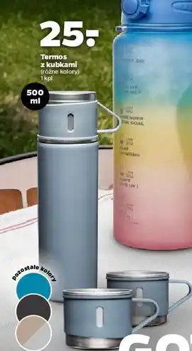 Netto Termos poj. 500 ml + 2 kubki oferta