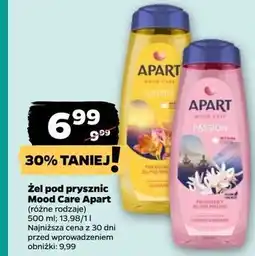 Netto Żel pod prysznic sunrise Apart Mood Care oferta