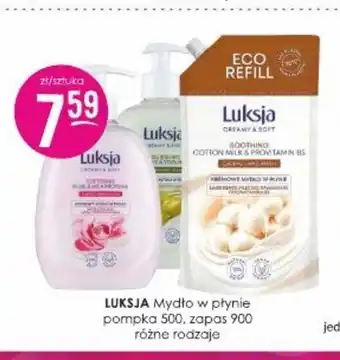 Jaśmin Luksja Mydło w płynie oferta