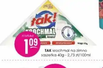 Jaśmin TAK krochmal na zimno oferta