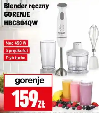 Neopunkt Blender ręczny Gorenje HBC804QW oferta