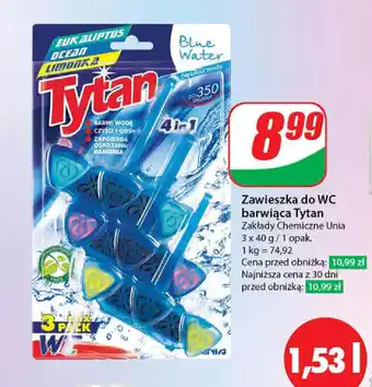 Dino Zawieszka do WC barwiąca Tytan oferta