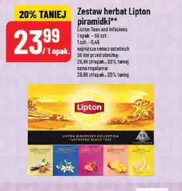 Polomarket Zestaw herbat Lipton piramidki oferta
