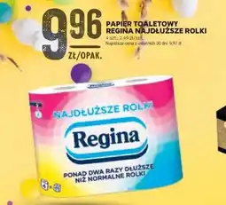Stokrotka Market Papier toaletowy REGINA NAJDŁUŻSZE ROLKI oferta