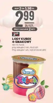 Stokrotka Market Lody Kubek 4-smakowy oferta