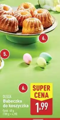 ALDI OLSZA Babeczka do koszyczka oferta