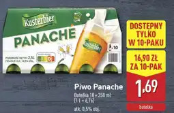 ALDI Piwo Panache oferta