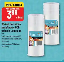Polomarket Wkład do znicza parafinowy 60h palenia Luminica oferta