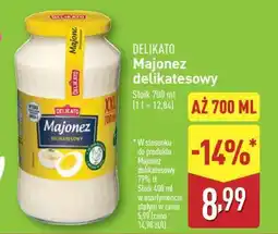 ALDI Delikato Majonez delikatesowy oferta