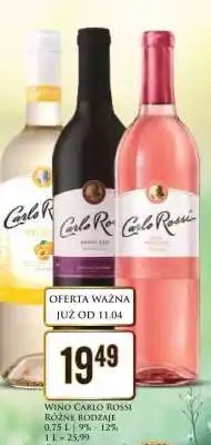 Dino WINO CARLO ROSSI RÓŻNE RODZAJE oferta