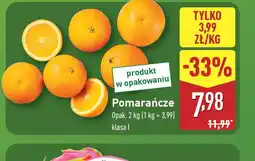 ALDI Pomarańcze oferta