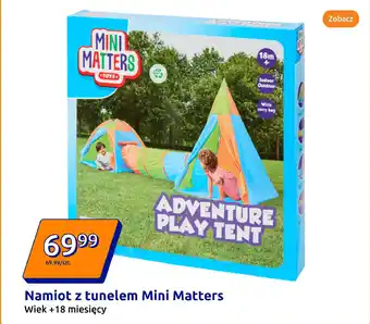 Action Namiot z tunelem Mini Matters oferta
