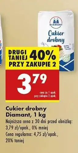 Biedronka Cukier drobny Diamant, 1 kg oferta
