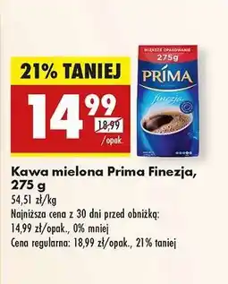 Biedronka Kawa mielona Prima Finezja, 275 g oferta