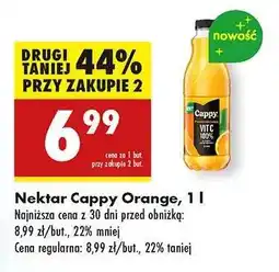 Biedronka Nektar Cappy Orange, 1 l oferta