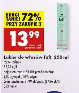 Biedronka Lakier do włosów Taft, 250 ml oferta