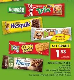 Biedronka Baton Nestlé, 17-25 g oferta
