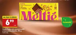 Biedronka Czekolada mleczna precelki z karmelem Meltié, 95 g oferta