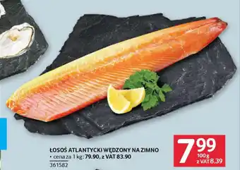 Selgros Łosoś atlantycki wędzony na zimno oferta