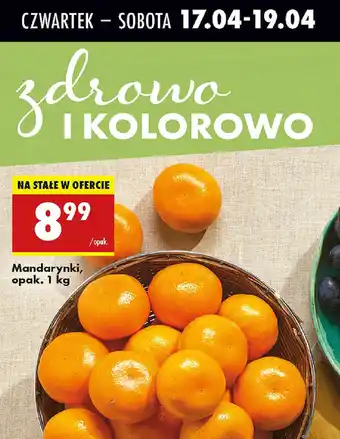 Biedronka Mandarynki oferta