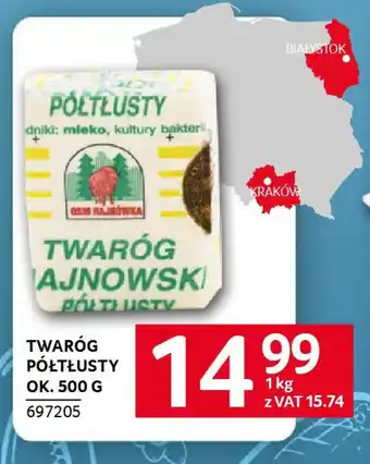 Selgros Twaróg półtłusty oferta