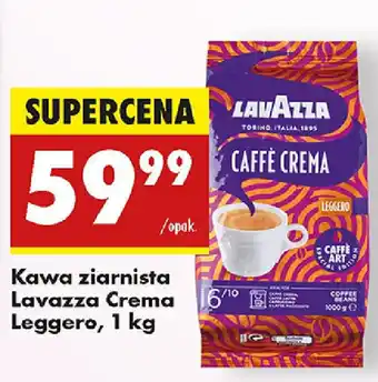 Biedronka Kawa ziarnista Lavazza Crema Leggero oferta