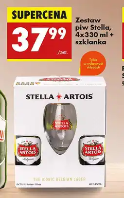 Biedronka Zestaw piw Stella oferta