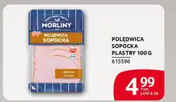 Selgros Morliny polędwica sopocka plastry oferta