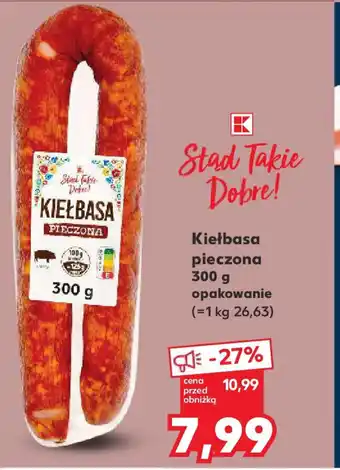 Kaufland Kiełbasa pieczona oferta