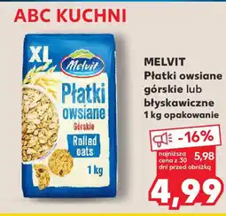 Kaufland Płatki owsiane Melvit oferta