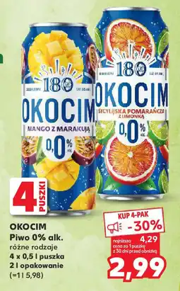 Kaufland Okocim oferta