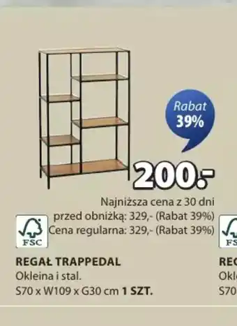 JYSK Regał Trappedal oferta