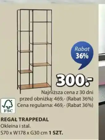 JYSK Regał Trappedal oferta