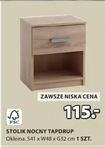 JYSK Stolik nocny Tapdrup oferta