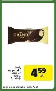 Carrefour Express Lody na patyku Grand 3 smaki oferta