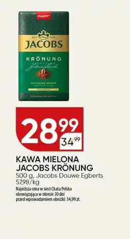 Chata Polska Jacobs Krönung Kawa mielona 500 g oferta