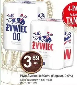 Hitpol Żywiec Piwo jasne 4 x 500 ml oferta