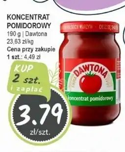 Słoneczko Dawtona Koncentrat pomidorowy 190 g oferta