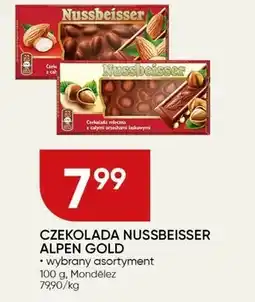 Chata Polska Nussbeisser Czekolada mleczna z całymi migdałami 100 g oferta