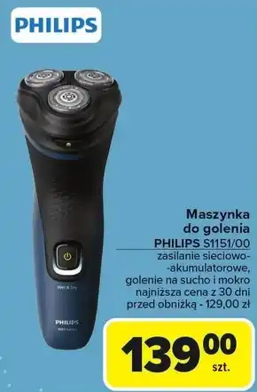 Carrefour Maszynka do golenia Philips oferta