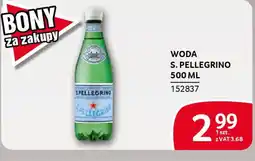 Selgros Woda S. Pellegrino oferta