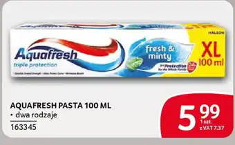 Selgros Aquafresh pasta oferta