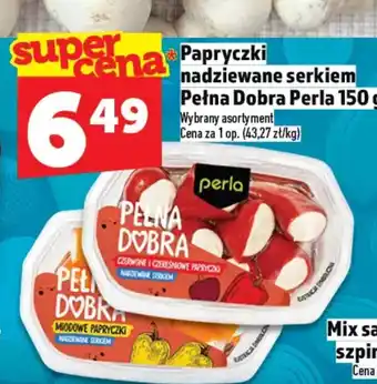 Topaz Papryczki nadziewane serkiem Pełna Dobra Perła oferta