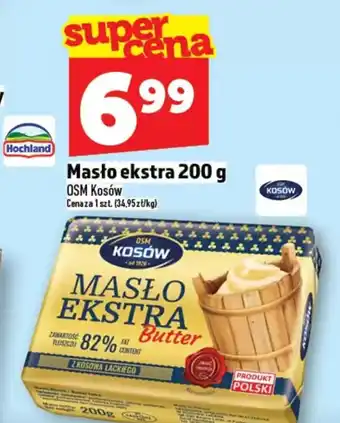 Topaz Masło ekstra OSM Kosów oferta