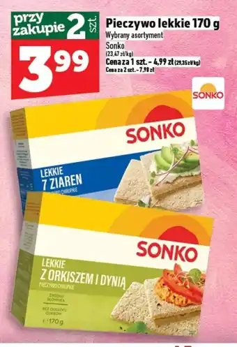 Topaz Pieczywo lekkie Sonko oferta