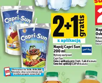 Topaz Napój Capri Sun oferta