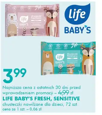 SuperPharm Life Baby's Fresh, Sensitive oferta